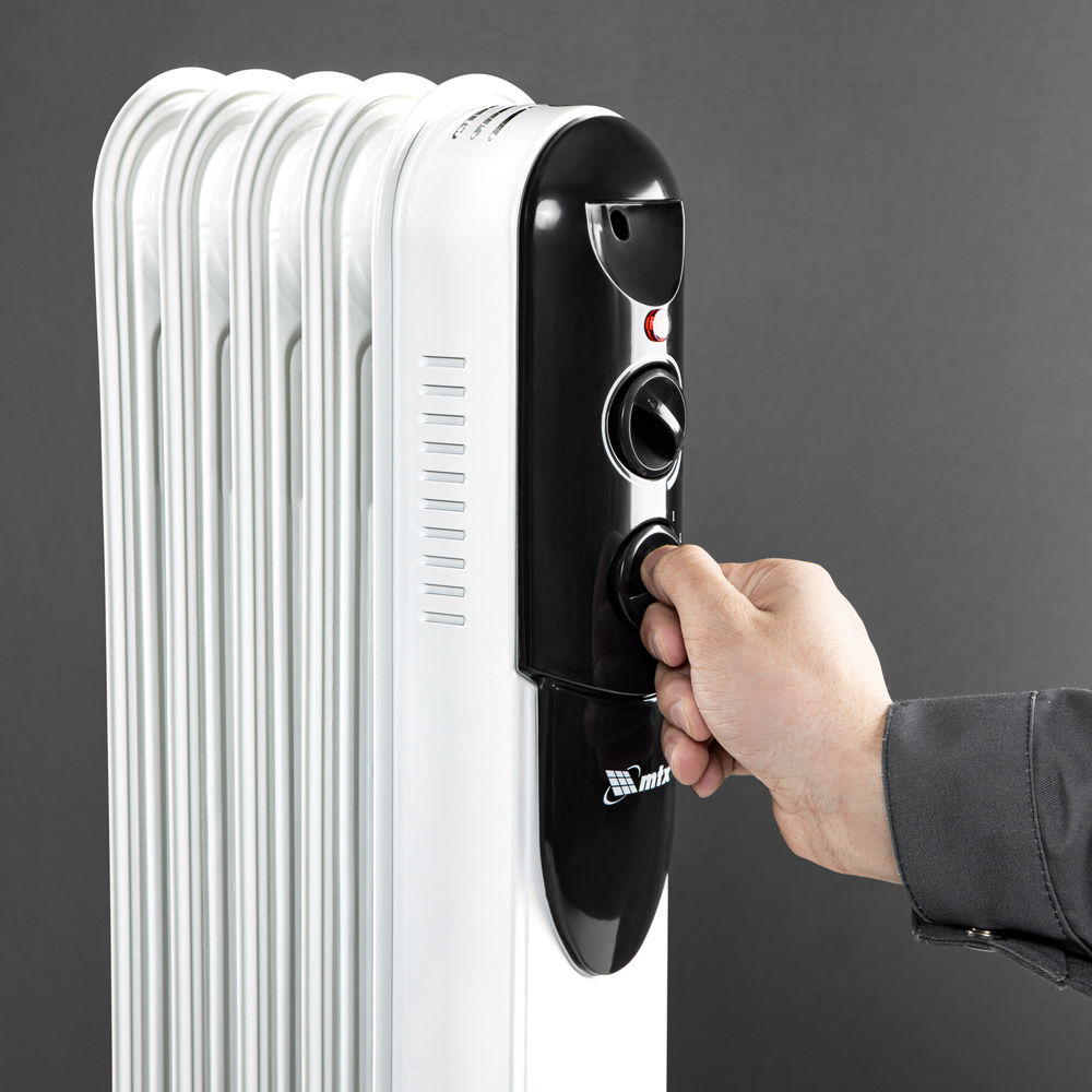 Масляный обогреватель MTX OCH-1000, 230 В, 1000 Вт MTX (98301)