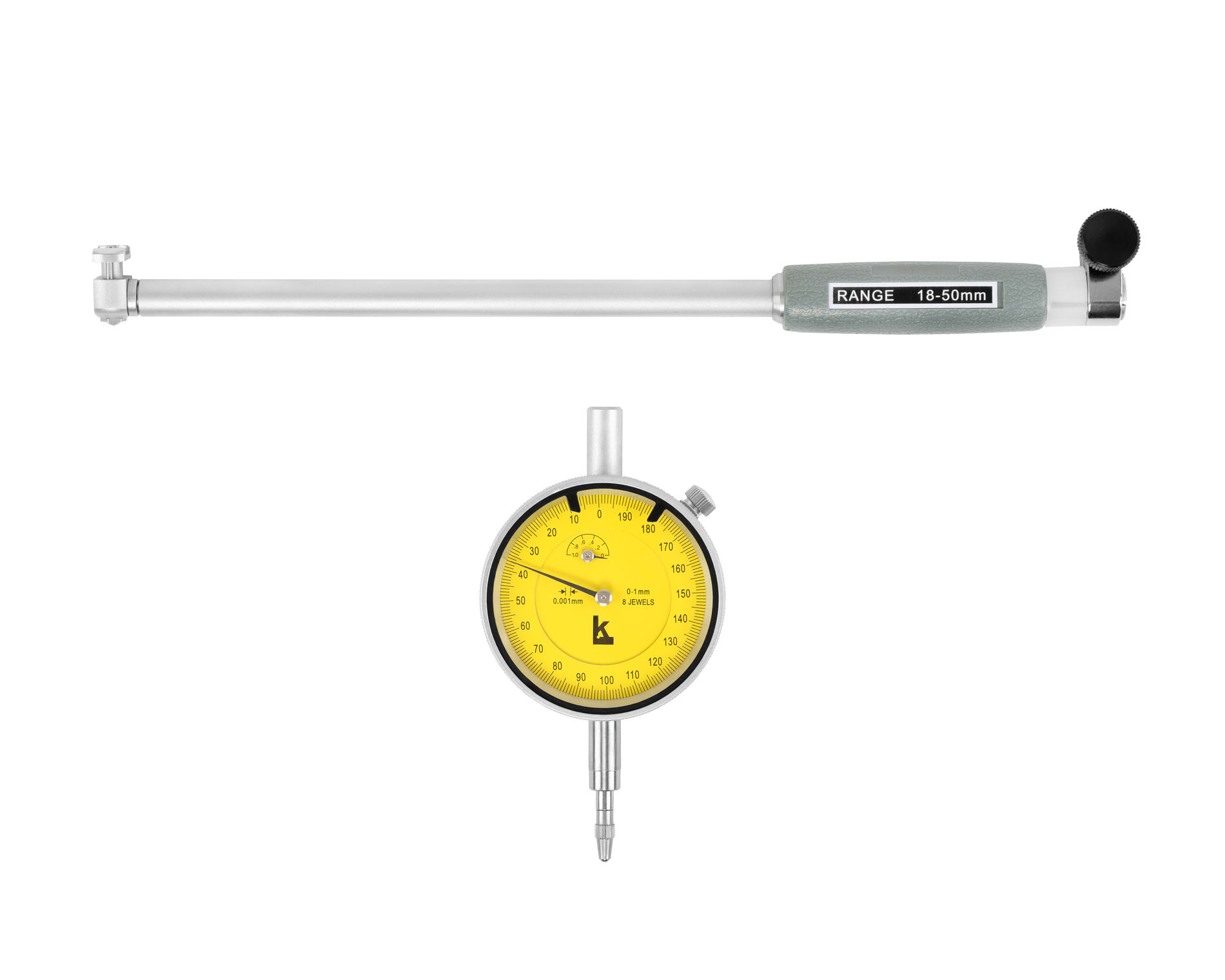 Нутромер индикаторный НИ повышенной точности 18-50 0,001 КЛБ