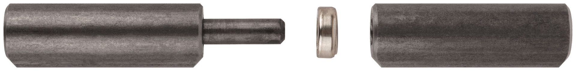 Петля каплевидная, с подшипником 22х160 мм (66633)