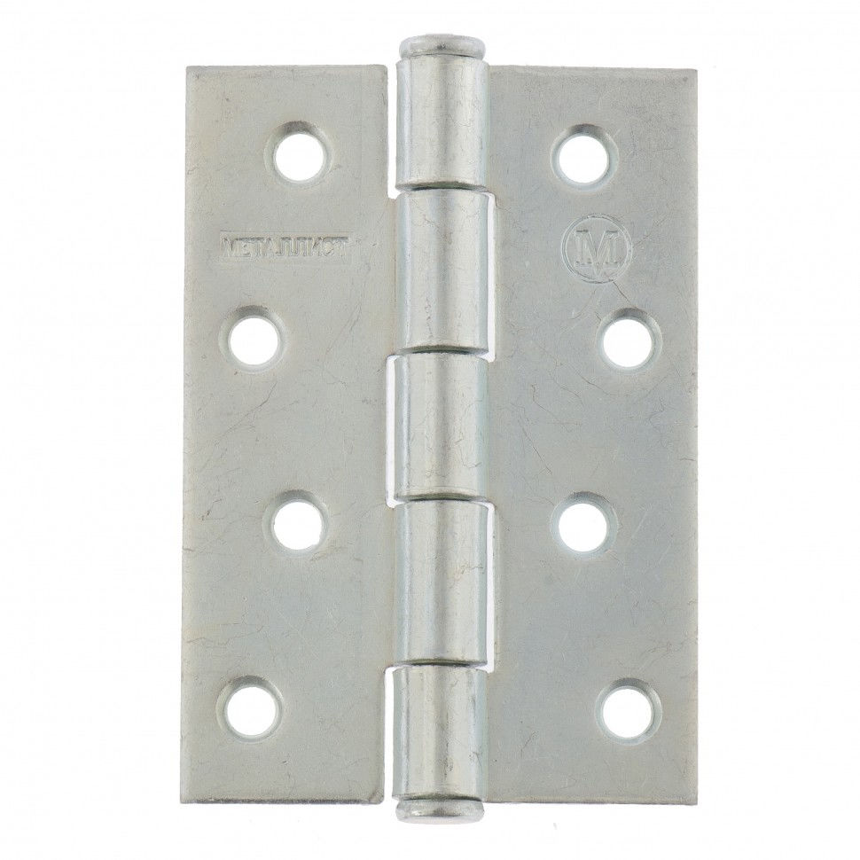 Петля накладная ПН5-100, цинк, 4 шт, (Металлист) (91562)