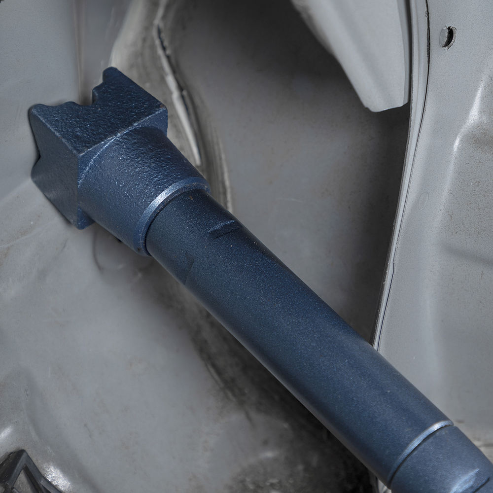 Растяжка гидравлическая, 4 т, набор из 17 предметов, 7 сменных насадок, в пластиковом кейсе Stels (51354)