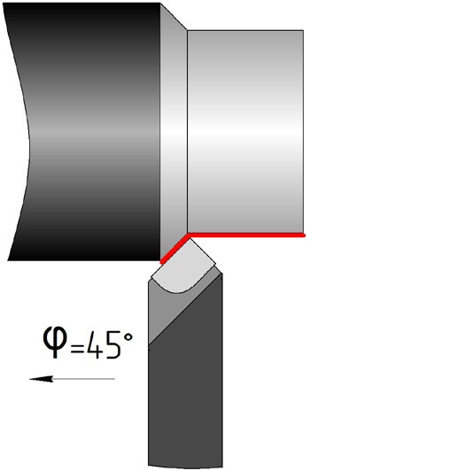 Резец токарный проходной прямой ГОСТ 18878-73 32х20х170 2100-0019 ВК8 КИЗ
