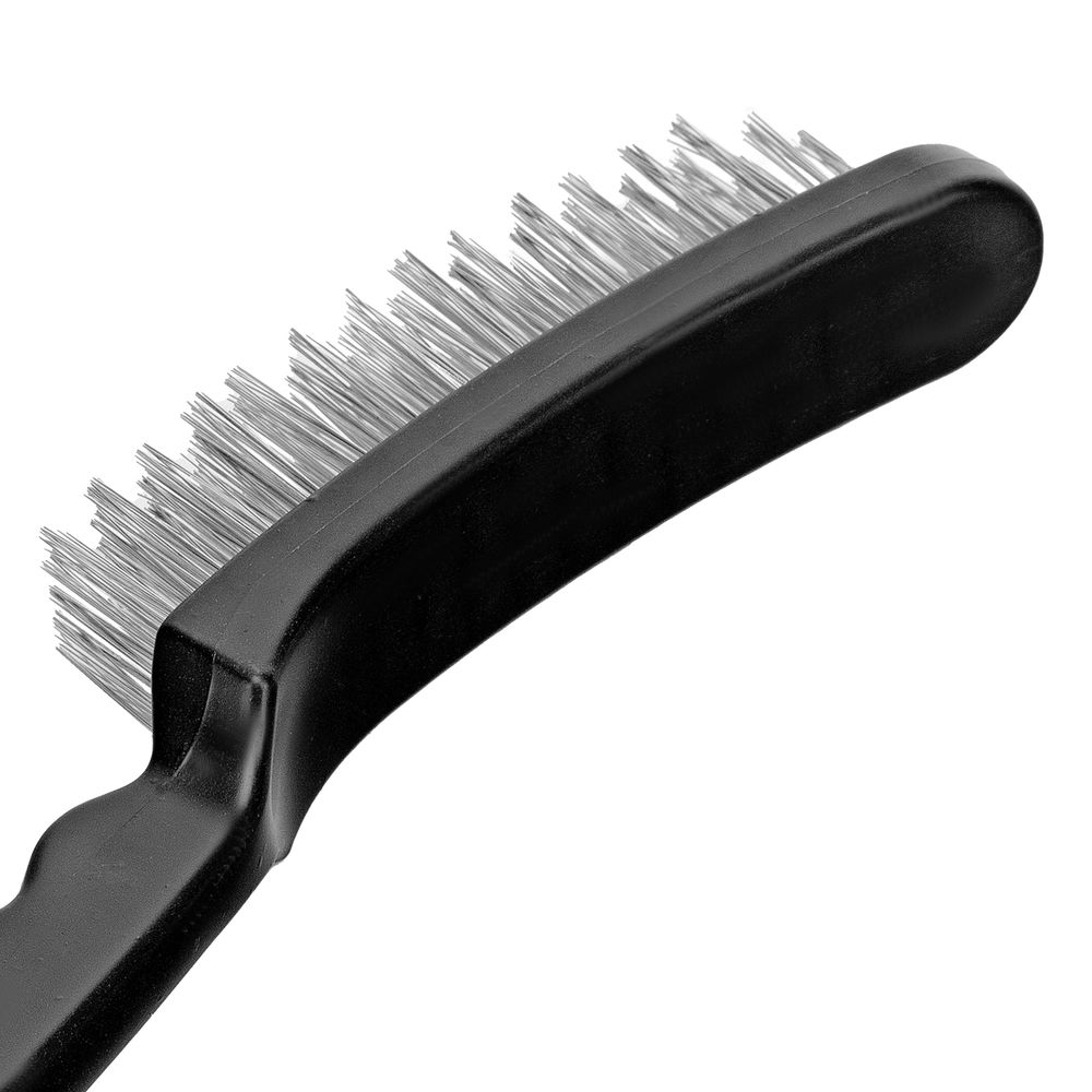 Щетка пятирядная металлическая с пластмассовой ручкой Sparta (748675)