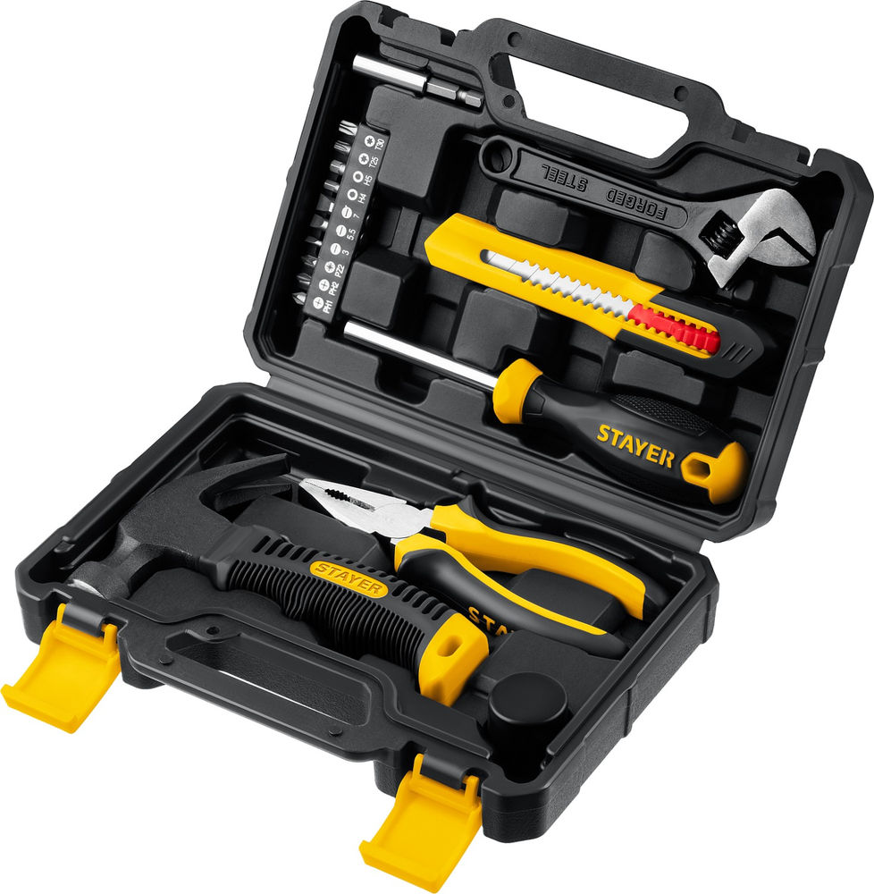 Набор инструмента универсальный для дома 17 предм. Master-17 STAYER 2205-H17