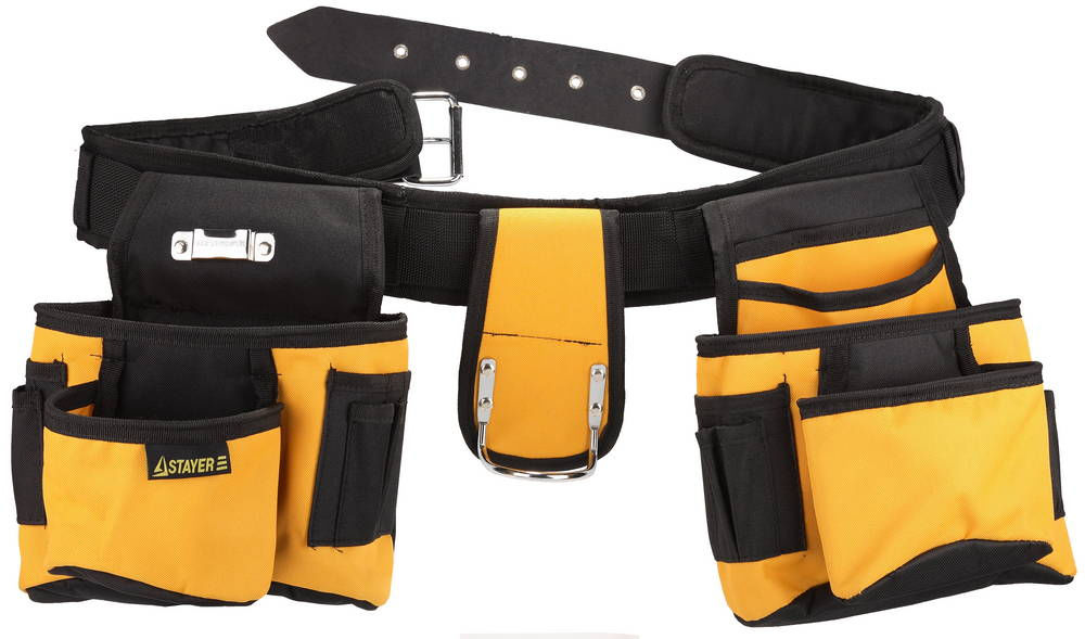 Пояс для инструментов с 18 карманами нейлон Professional STAYER 38612