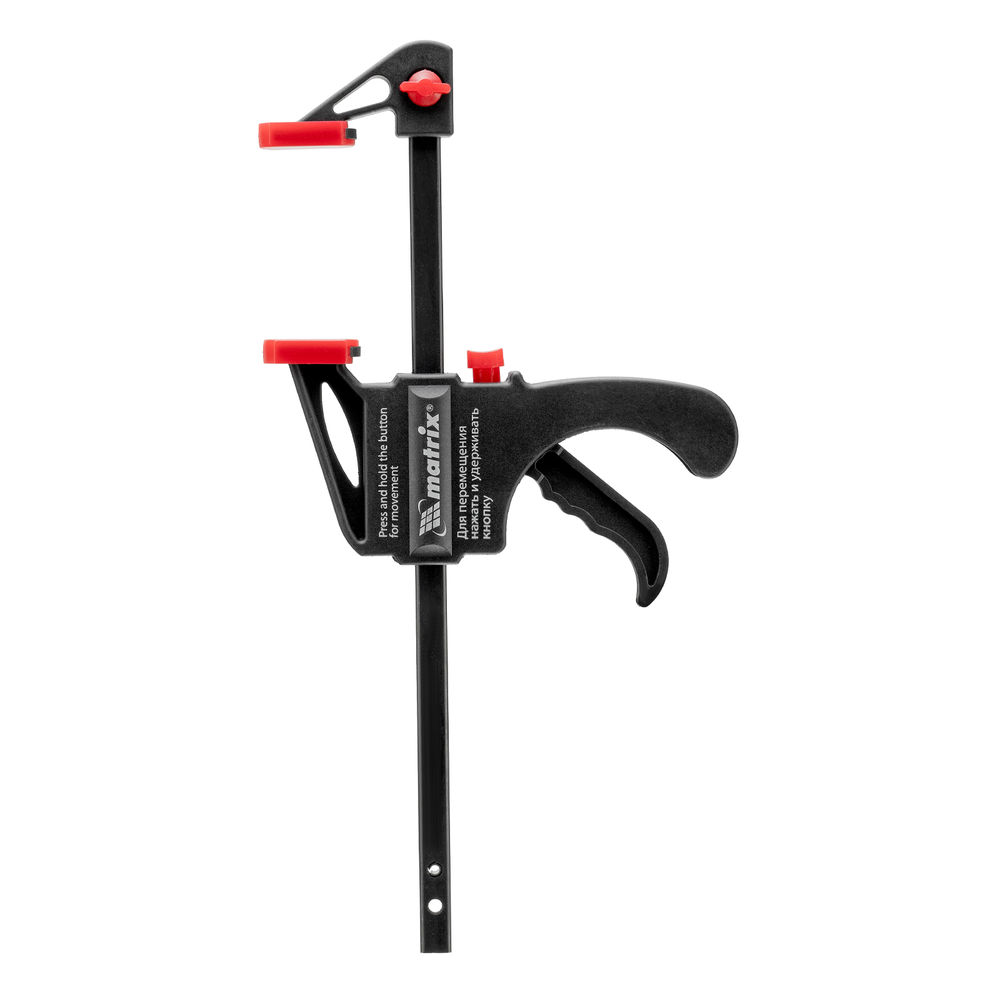 Струбцина универсальная F-образная, 150 х 265 х 45 мм, пластмассовый корпус Matrix (20561)