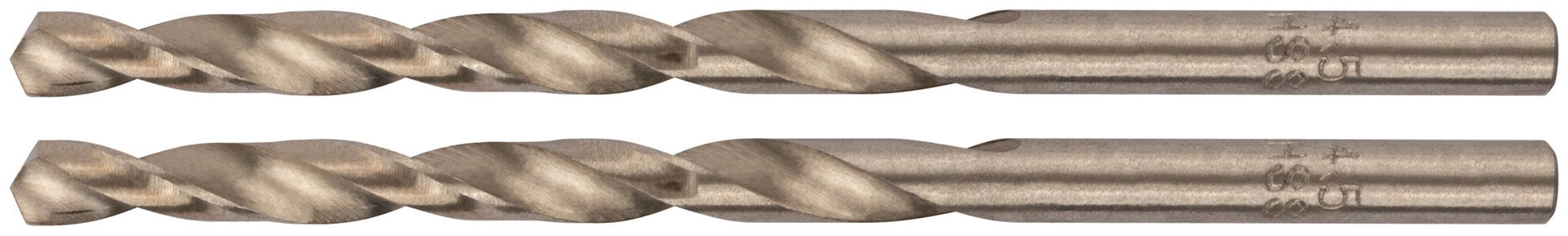 Сверла по металлу HSS полированные в блистере 4,5 мм ( 2 шт.) (33810)