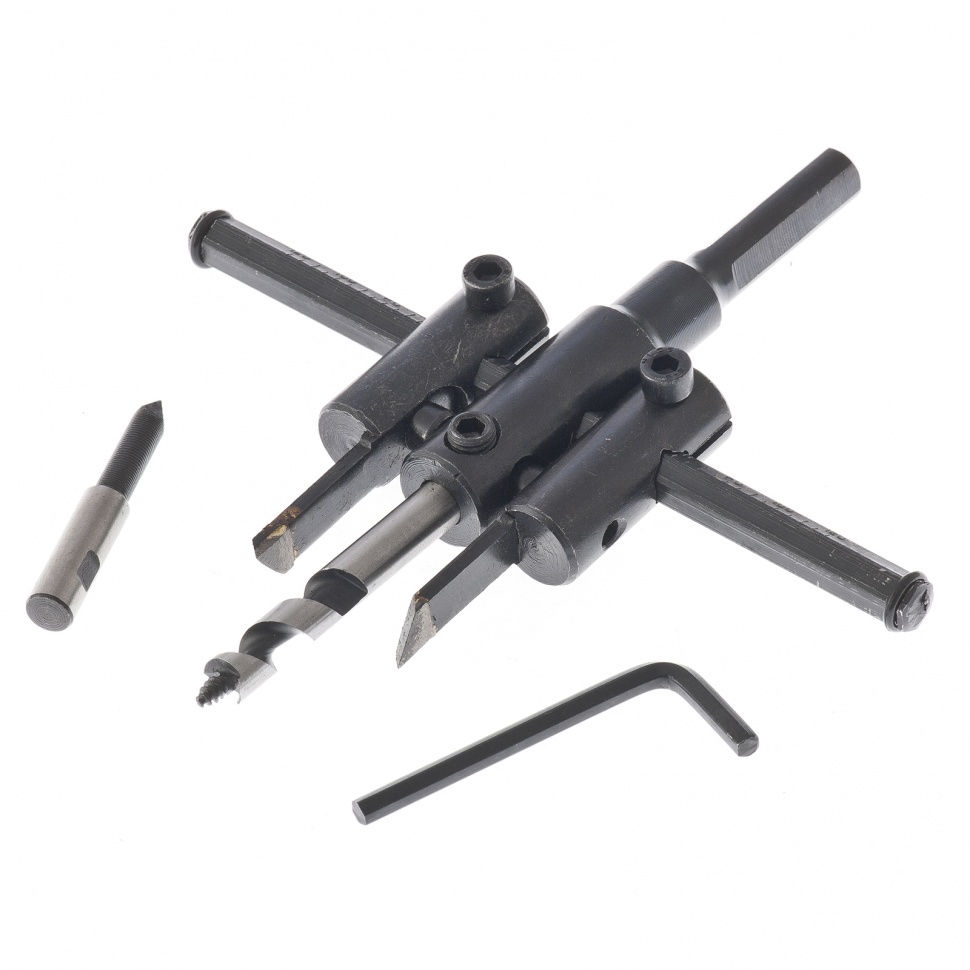 Сверло по дереву регулируемое Балеринка, 30-120 мм Matrix (70497)