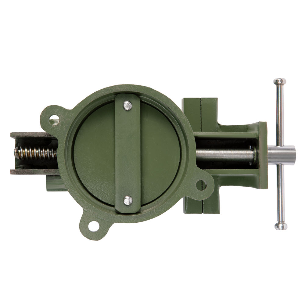 Тиски слесарные, 125 мм, стальные, поворотные Сибртех (18619)