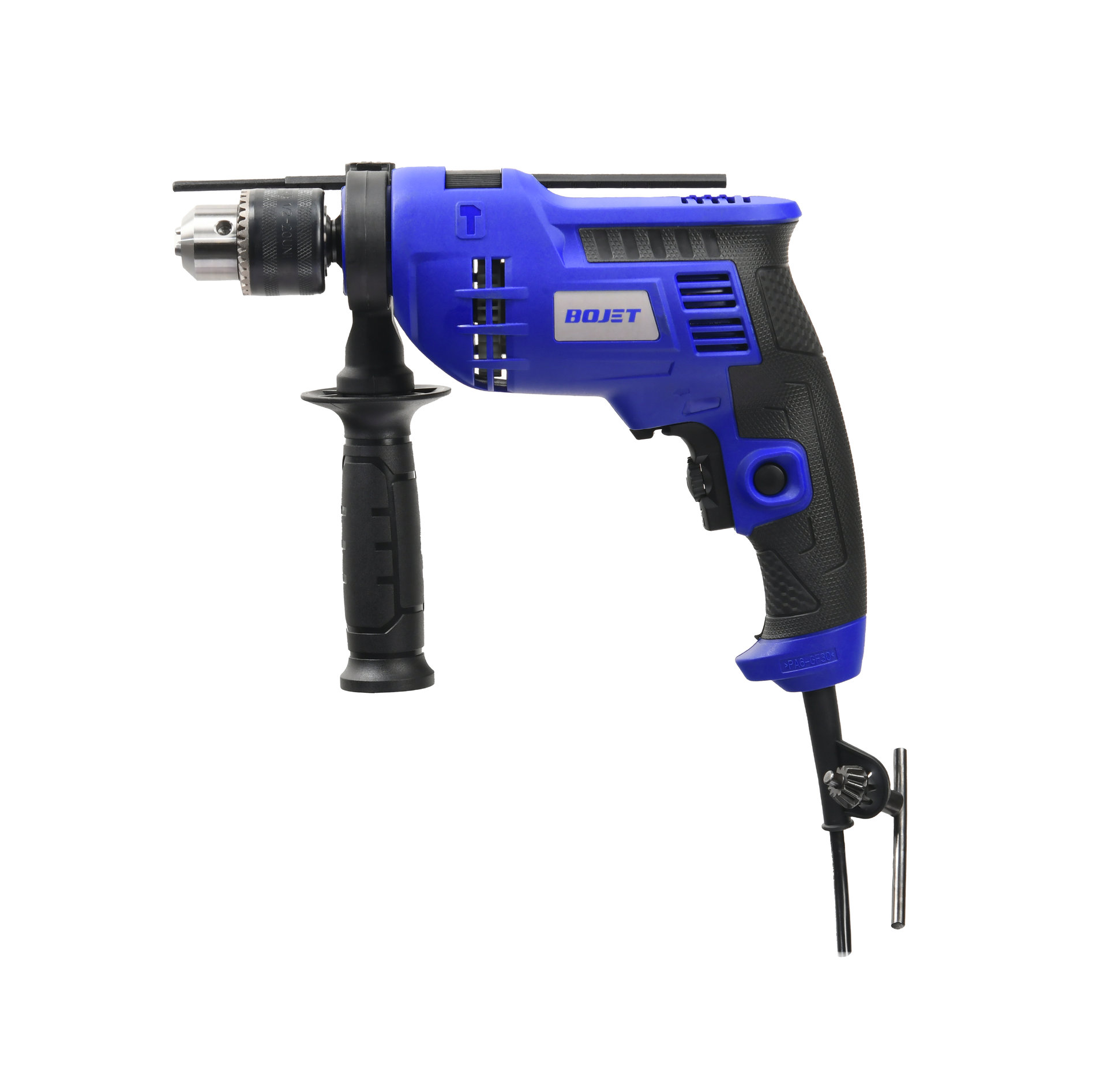 Ударная дрель, 550 Вт, ключевой патрон