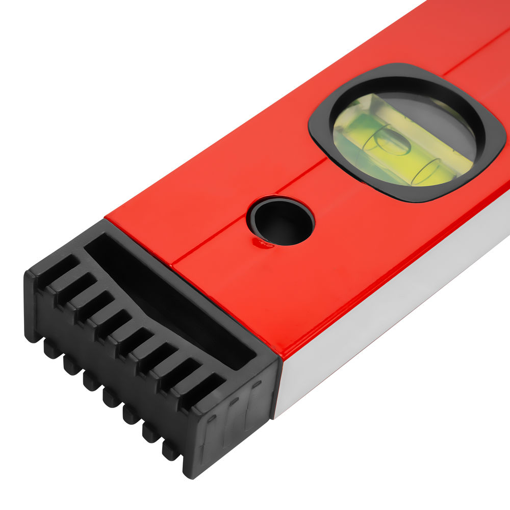 Уровень алюминиевый, 800 мм, фрезерованный, 3 глазка Matrix (33608)