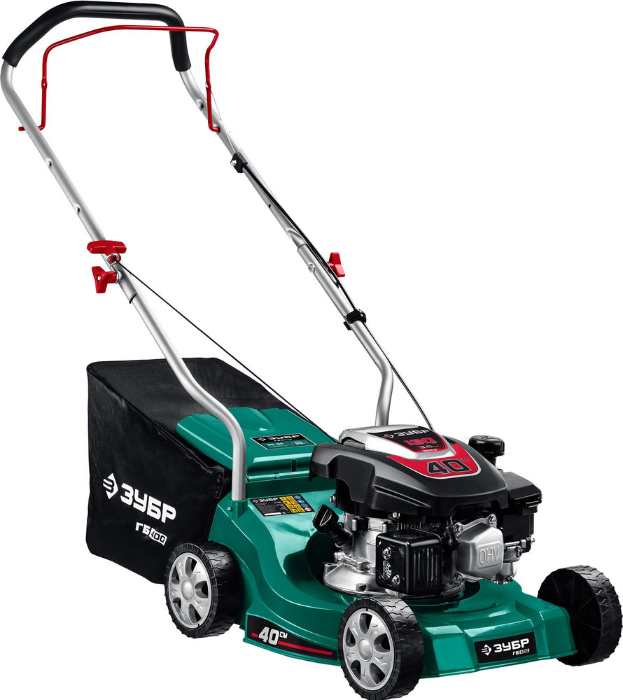 Газонокосилка бензиновая 400 мм 3.5 л.с. ЗУБР ГБ-400