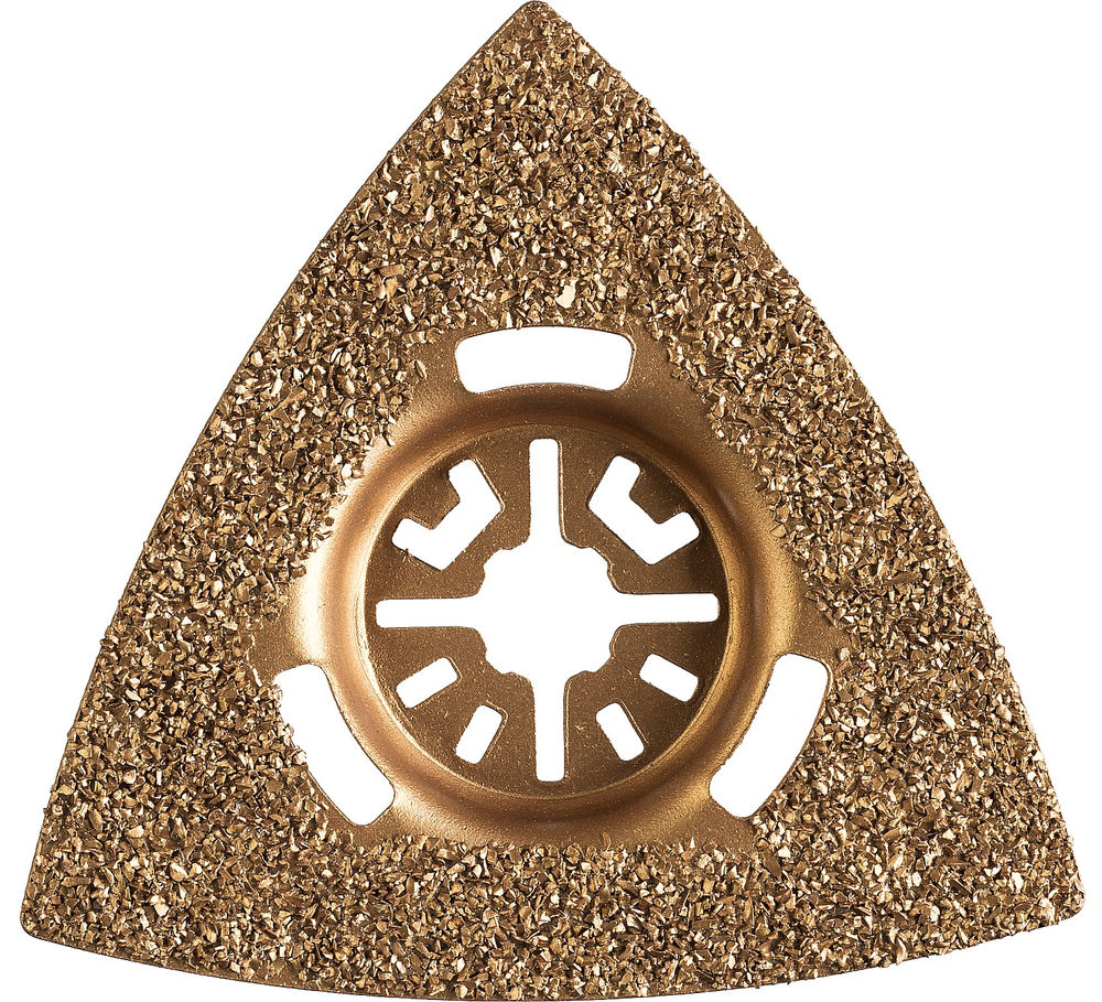 Насадка шлифовальная треугольная ШВТ-80 UniLock 80 мм, OIS-хвост ЗУБР Профессионал 15563-80