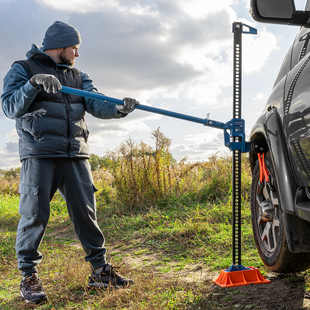 Домкрат реечный профессиональный, 3 т, 115-1335 мм. HigH Jack Stels