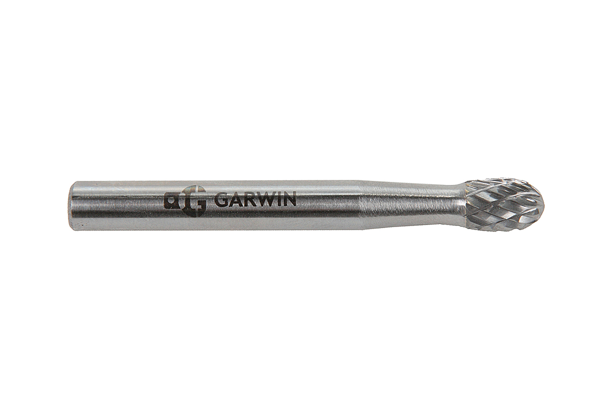 Борфреза овальная 6x9,5x54 мм, VHM, DC, форма E (серия 900605) GARWIN INDUSTRIAL 900605-69,554
