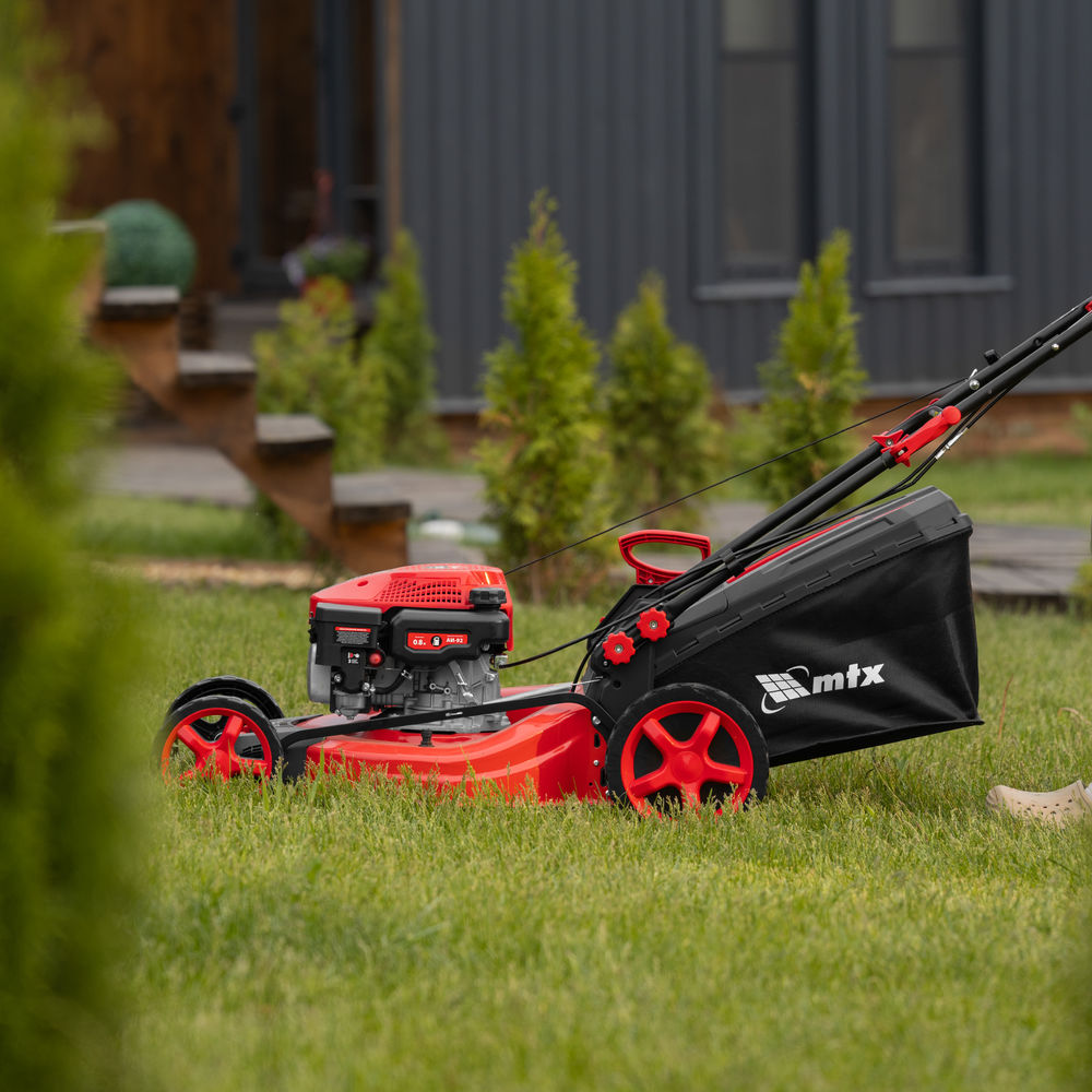 Газонокосилка бензиновая GL51SP-K, 170 см3, 51 см, привод, 50 л// MTX (58838)