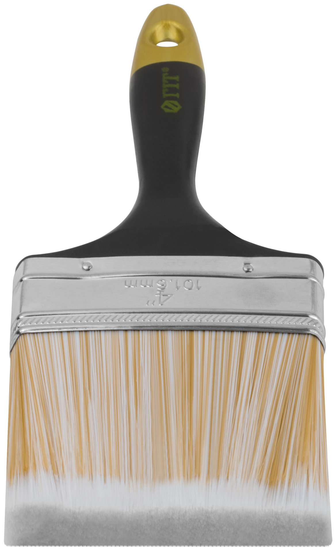 Кисть флейцевая Лайн, искусственная щетина, пластиковая ручка 4 (100 мм) (01178)
