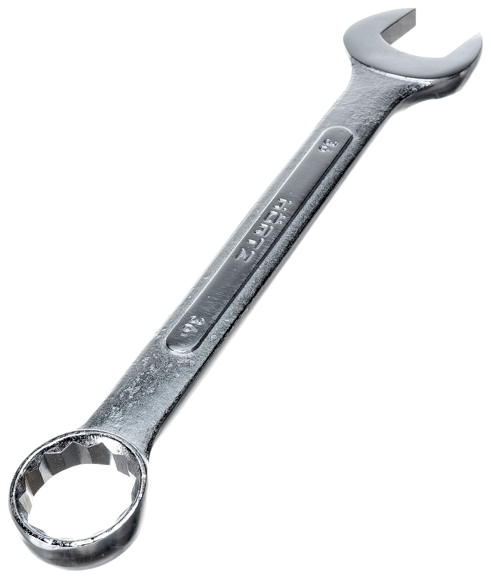 Ключ гаечный комбинированный 36х36 мм хромирование HORTZ