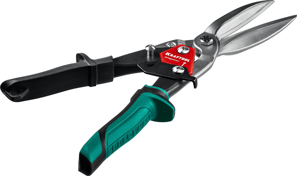 Ножницы по металлу 290 мм прямые удлинённые Alligator KRAFTOOL 2328-SL