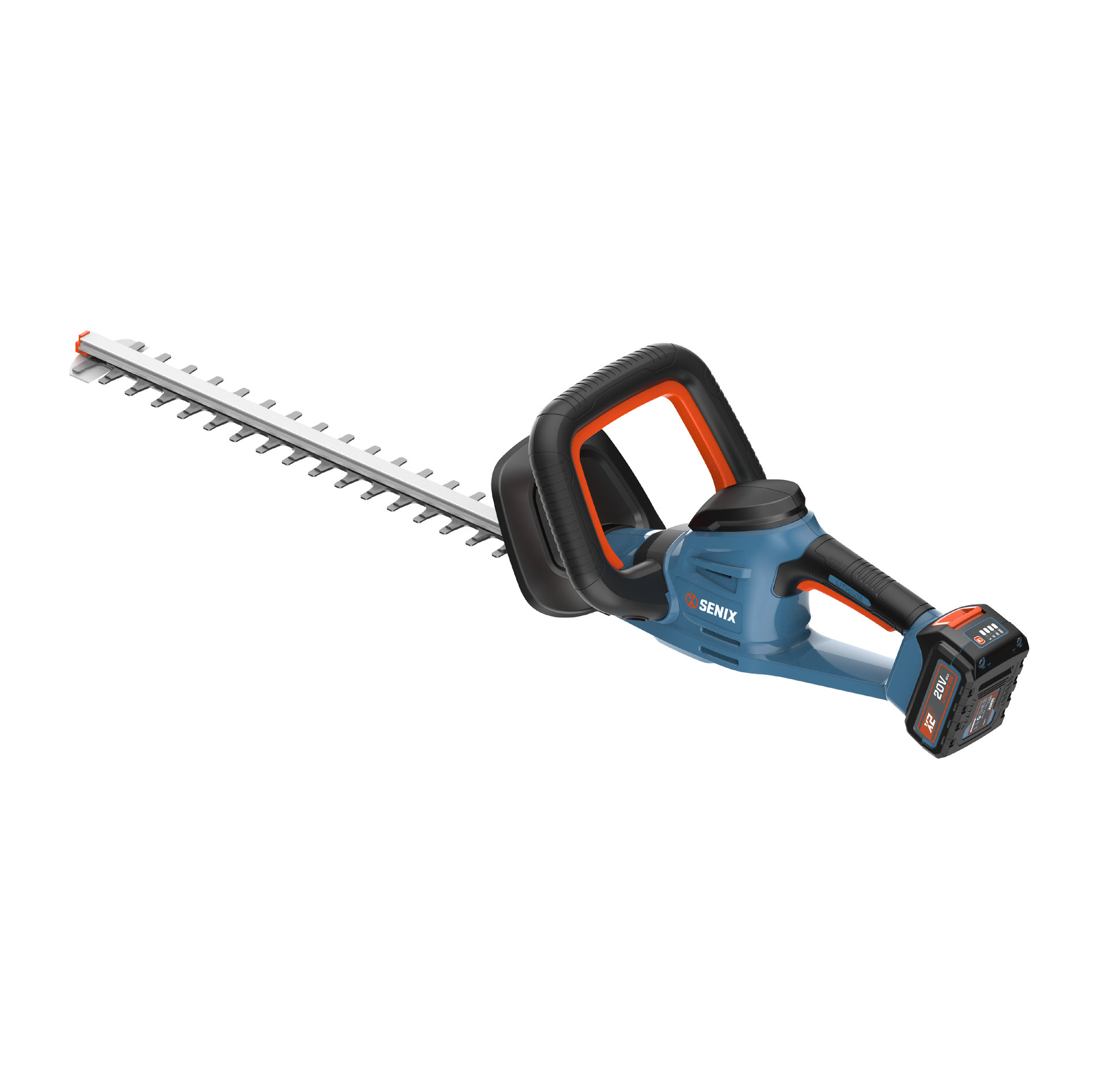 Кусторез аккумуляторный, серия X2, 20В, 55 см., 1 АКБ и ЗУ