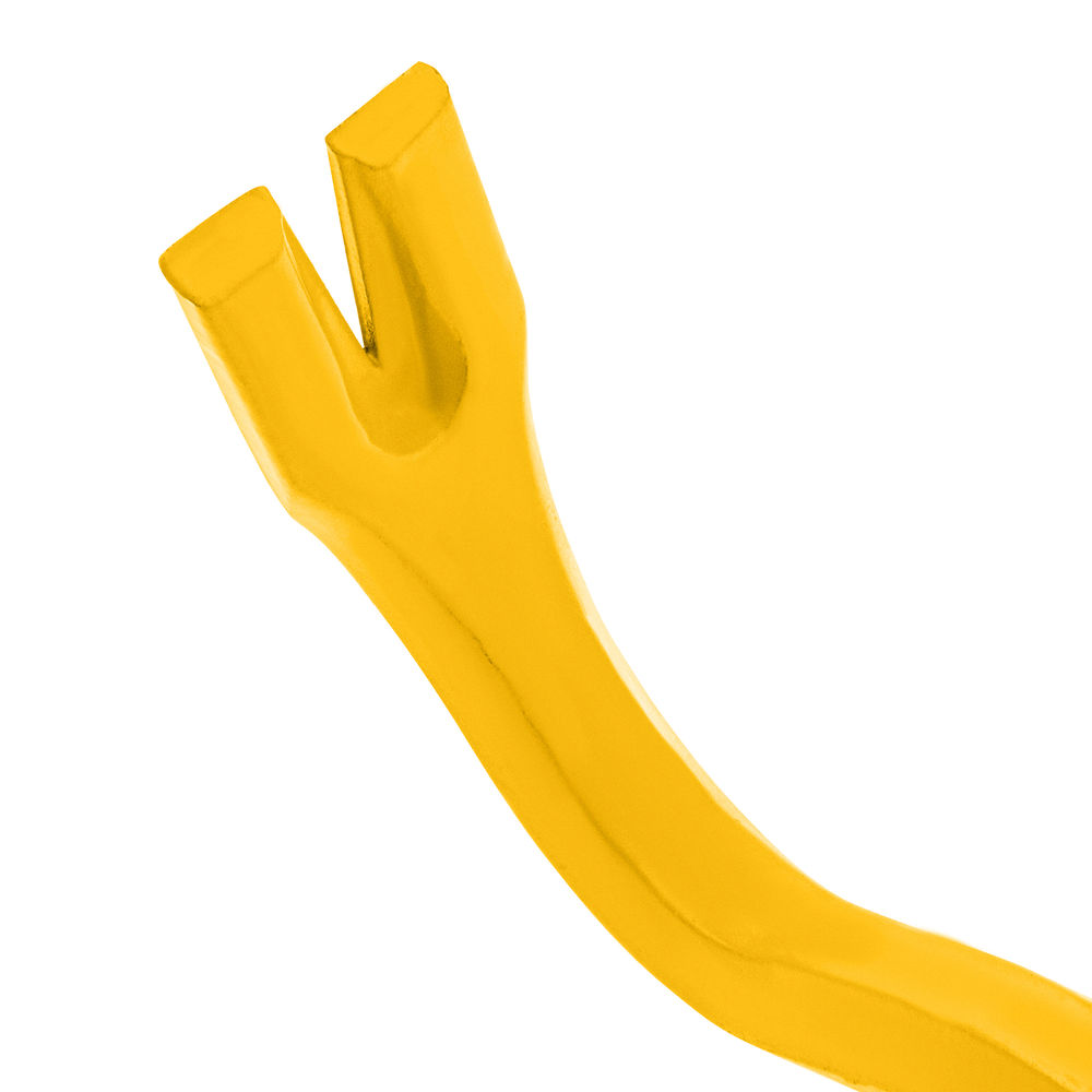 Лом-гвоздодер, 450 мм, шестигранный 16 мм, окрашенный, сталь 65 Denzel