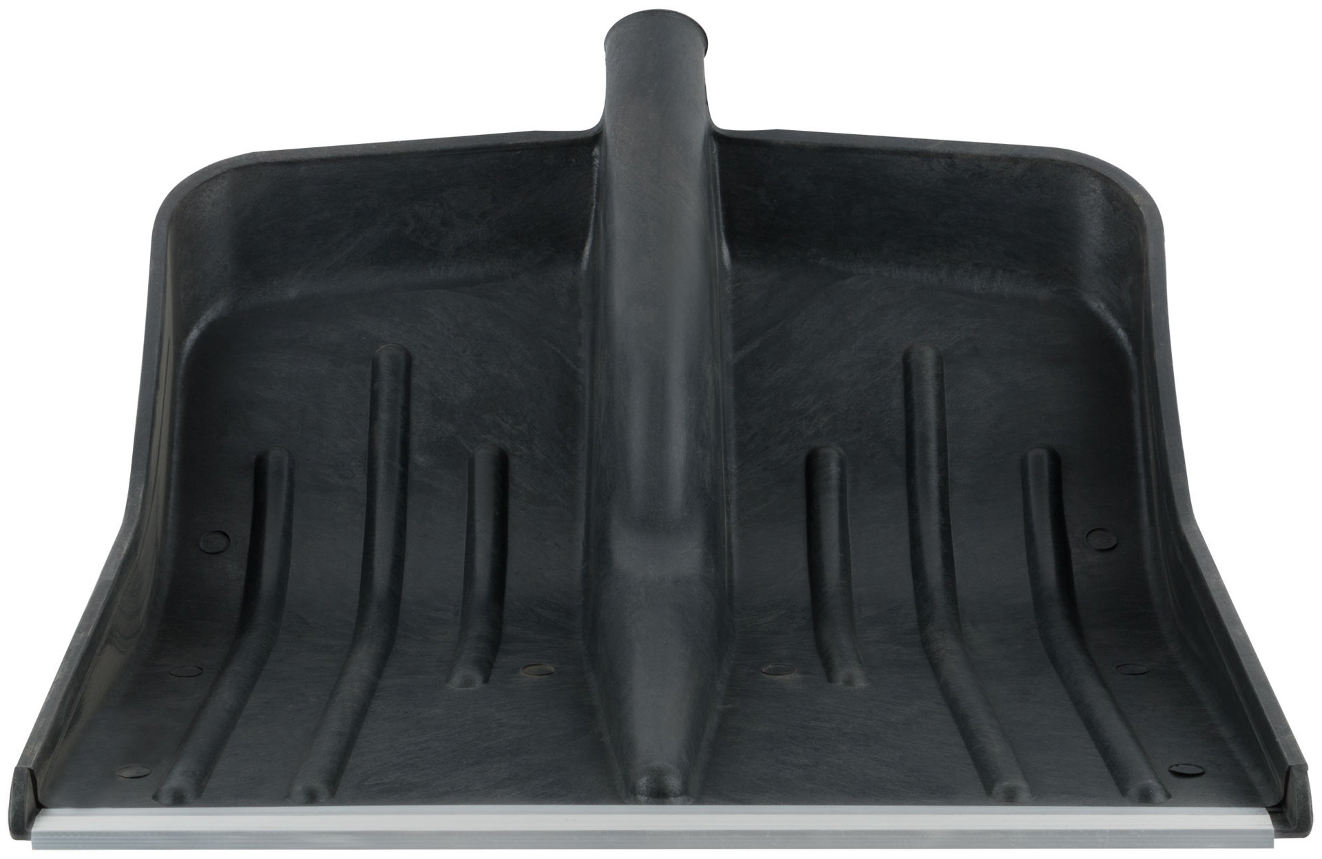 Лопата для уборки снега большая пластиковая, без черенка 420х420 мм (68100)