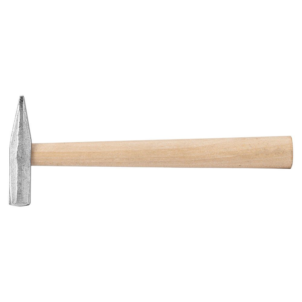 Молоток слесарный, 200 г, квадратный боек, деревянная рукоятка Россия