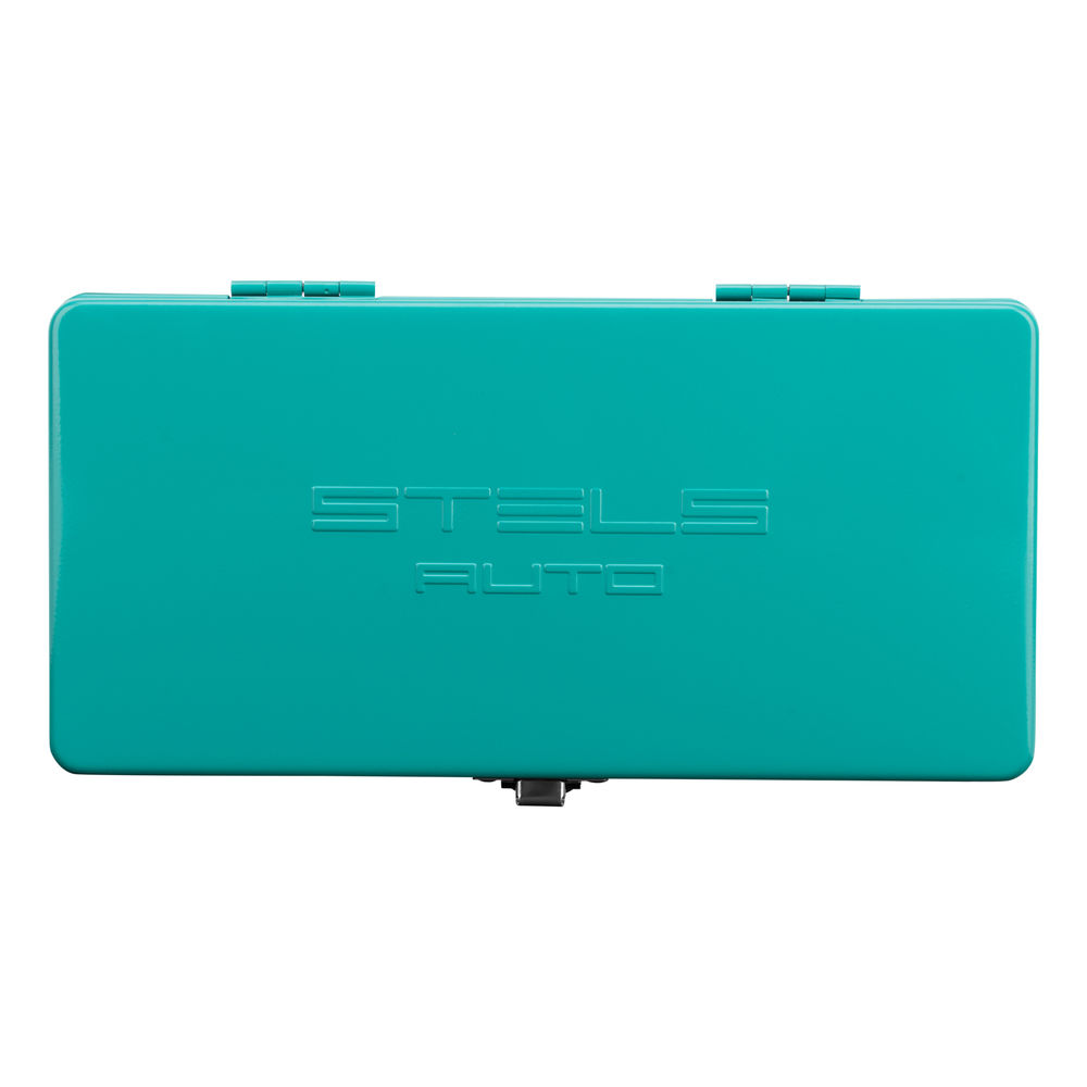 Набор торцевых головок с трещоткой, 1/4, 26 предметов Stels