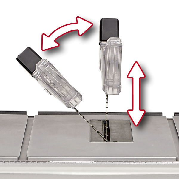 Пила стационарная Einhell TC-TS 2225 U, 2200Вт,пропил 80мм,4250 об/мин,254х30 мм,раздв.расшир,ножки (4340515)