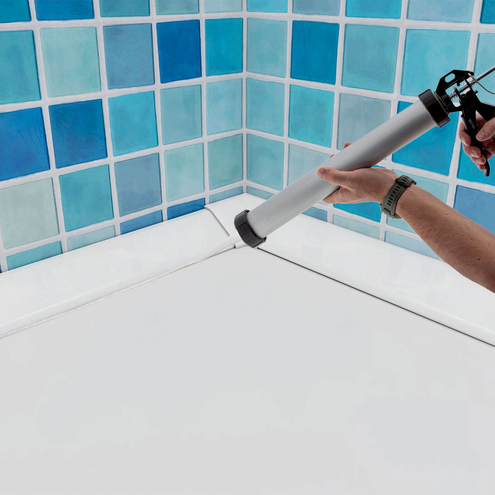 Пистолет для герметика, 750 мл, закрытый, алюминиевый корпус, круглый шток 8 мм Sparta (886485)