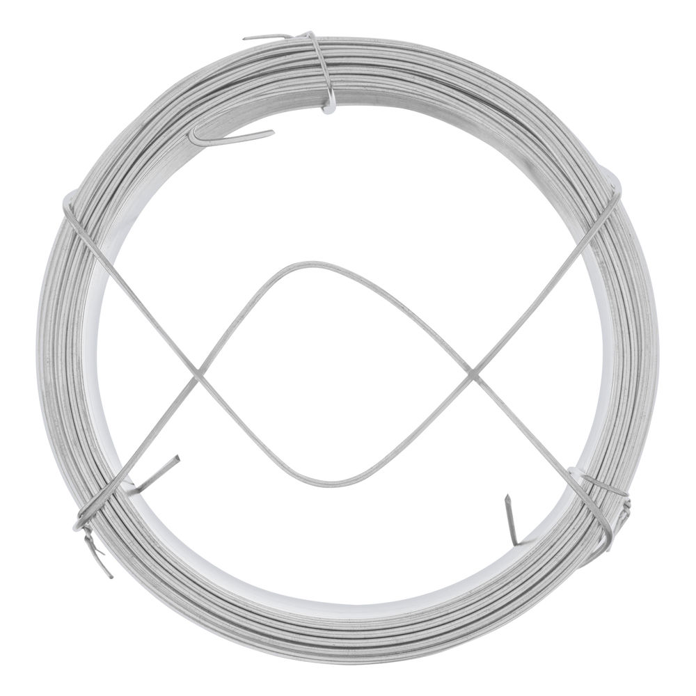 Проволока стальная, оцинкованная 1.2 мм, длина 50 м Сибртех (47753)