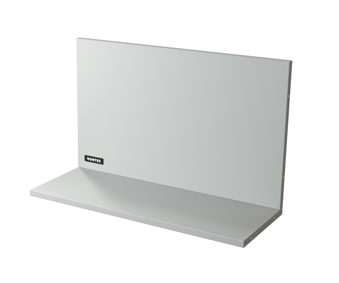 Полка стенка 900 мм (2000_2 тумба) (светло-серый) RUNTEC CI202-7035