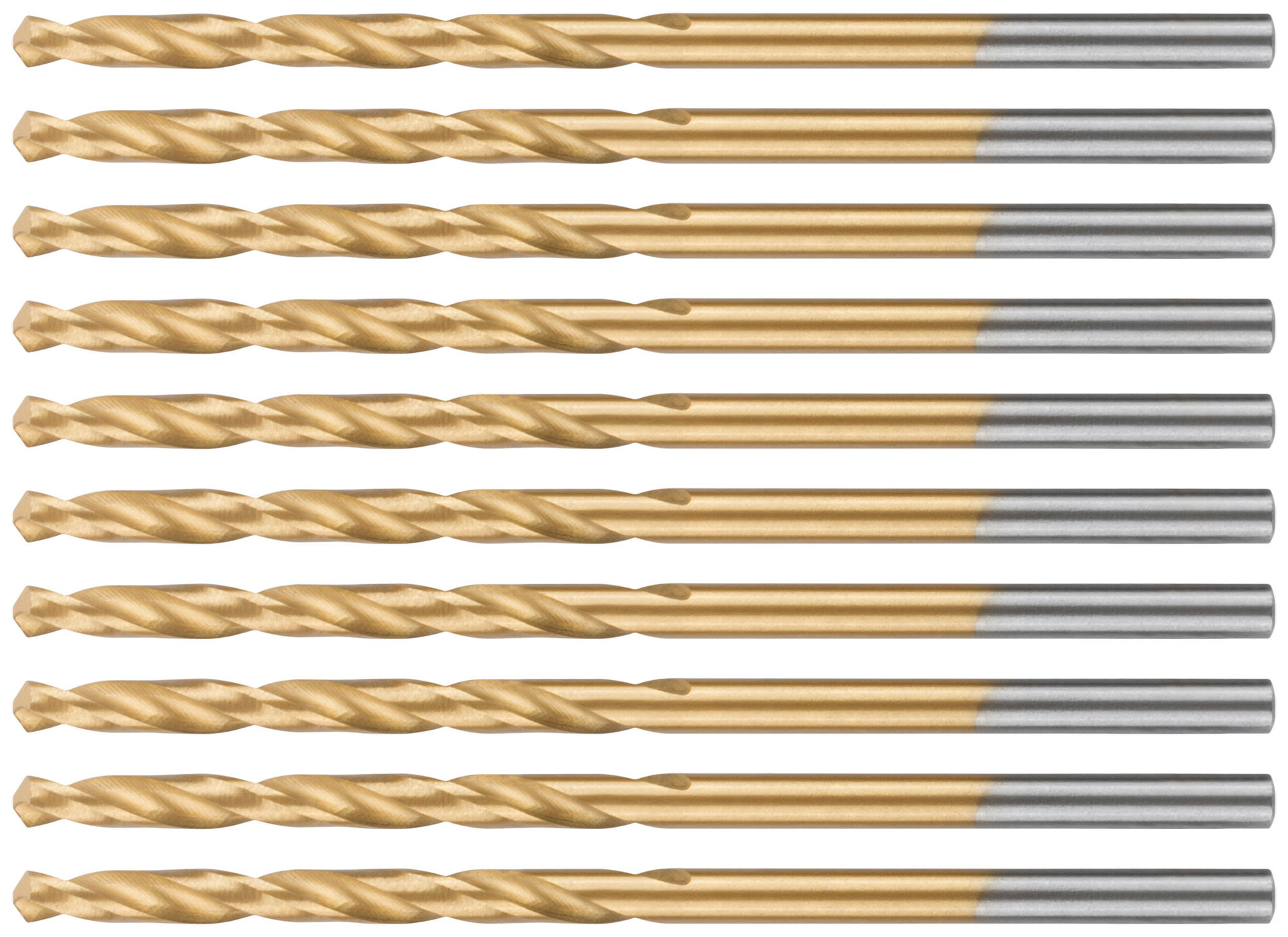 Сверло по металлу Cutop Profi с титановым покрытием, 2,7х61 мм (10 шт) (52-430)