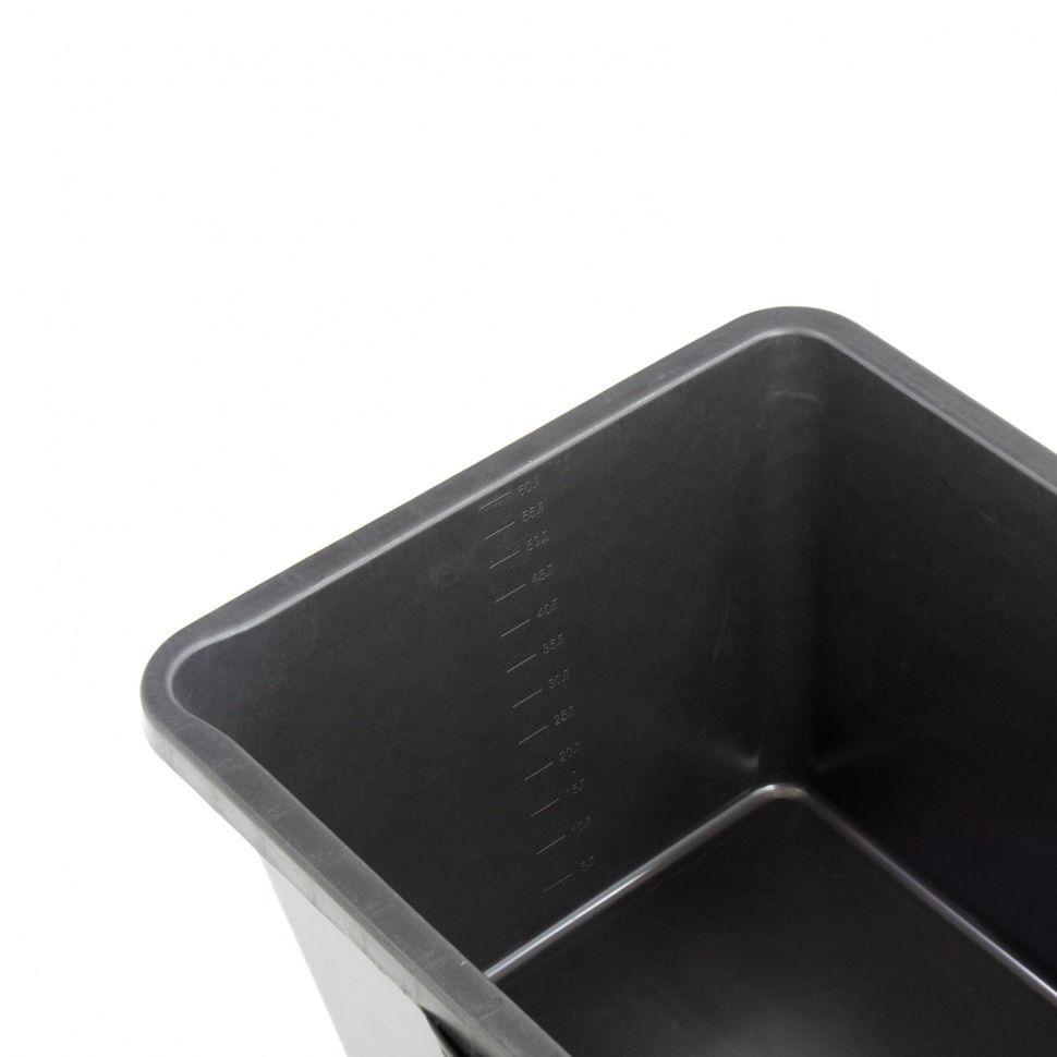 Таз прямоугольный строительный, 60 л Сибртех (814445)