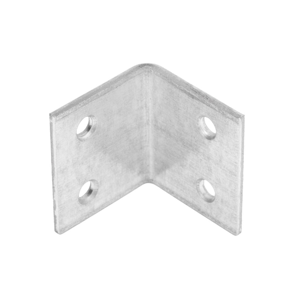 Уголок мебельный, 2 мм, 25 х 25 х 30 мм, цинк Сибртех (46510)