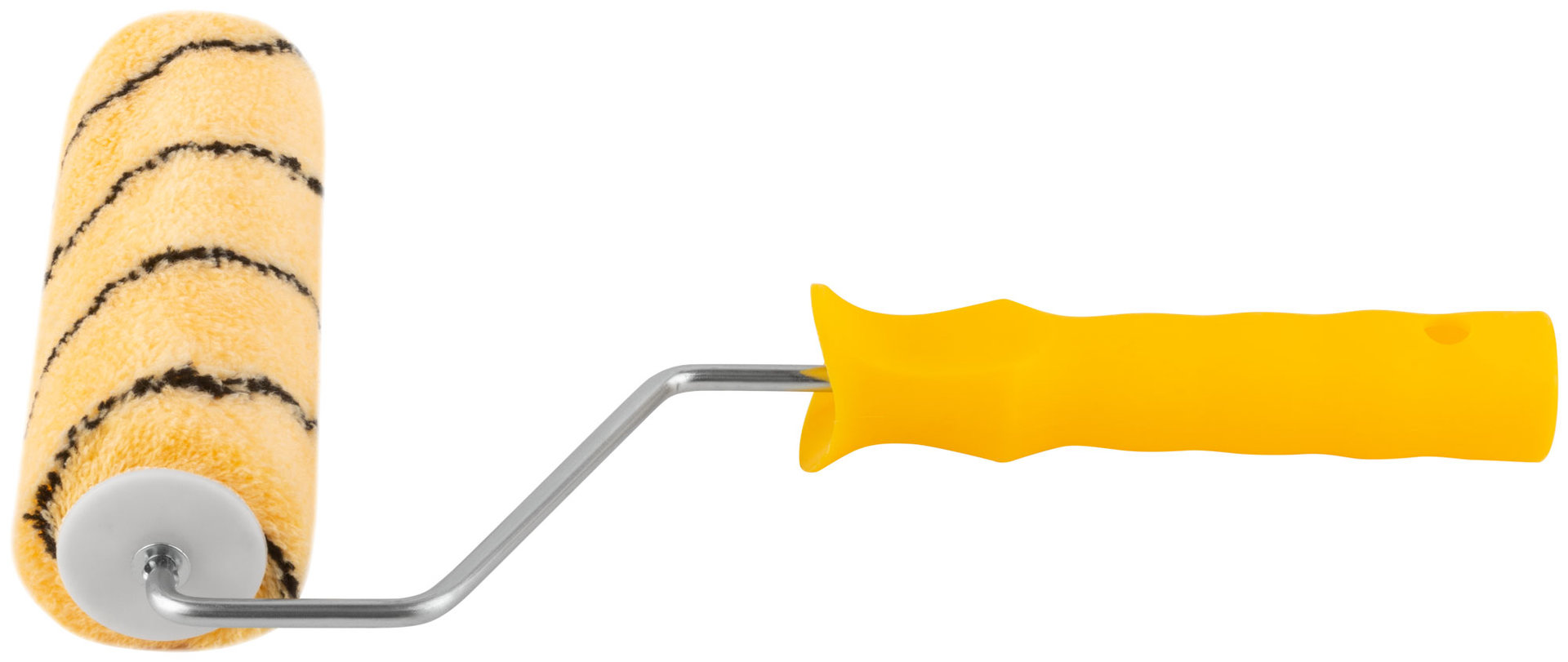 Валик полиакриловый, бежевый с черной полоской, диам. 40/61 мм; ворс 10,4 мм, 180 мм (01853)