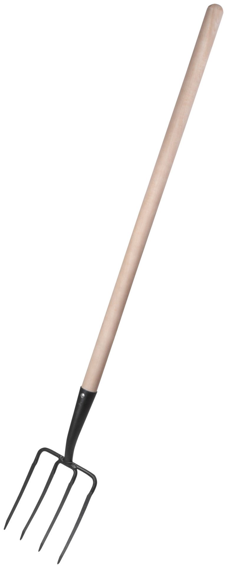 Вилы 4-х рогие огородные с деревянным черенком 180х220х1320 мм (76987)