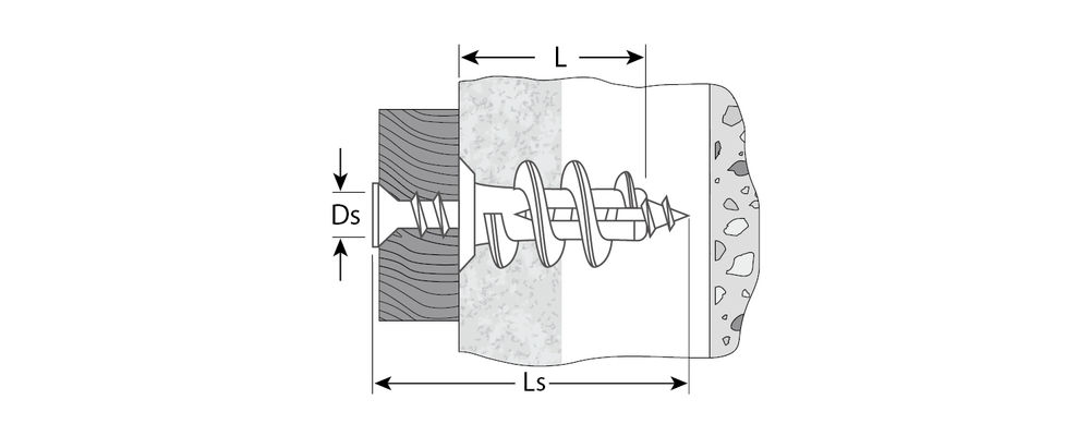 Дюбель нейлоновый для гипсокартона ДРИВА 23 мм, 100 шт, с установочной насадкой для дрели ЗУБР 4-301255