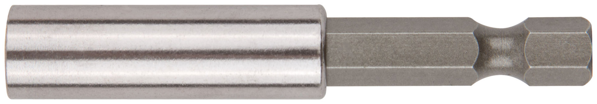 Адаптер для бит, магнитный фиксатор, хвостовик CrV сталь, 60 мм ( блистер ) (57608)