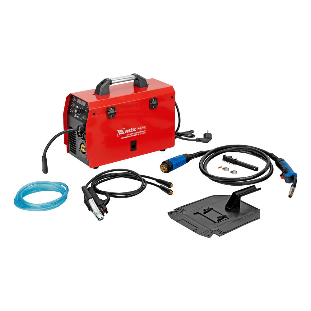 Аппарат инвертор. полуавтомат. cварки MIG-200S, 200A, ПВ 60%, катушка 5 кг MTX (94303)