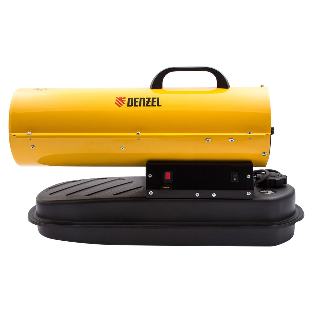 Дизельная тепловая пушка DHG-10, 10 кВт, 300 м3/ч, прямой нагрев Denzel (96481)