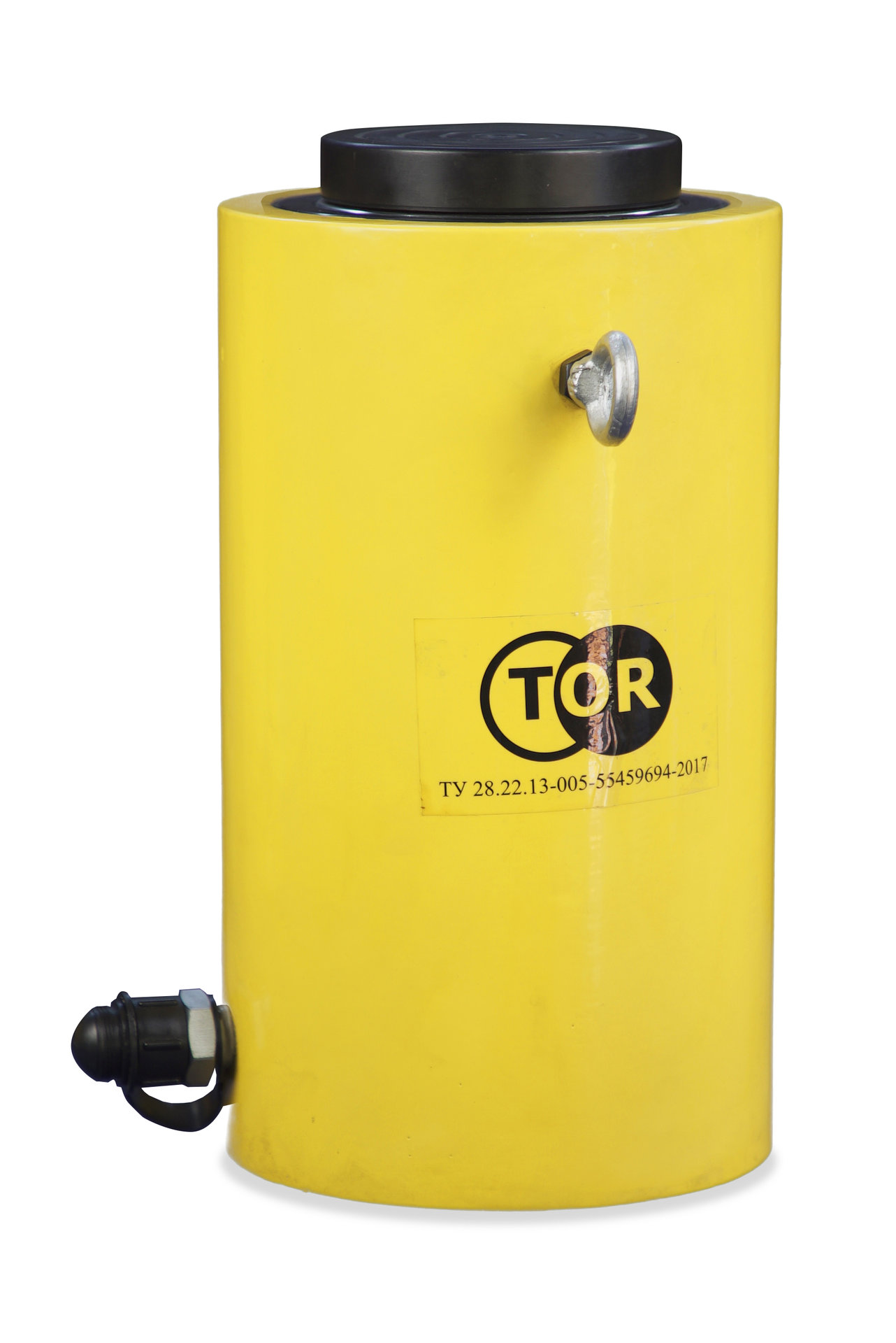 Домкрат гидравлический телескопический TOR HHYG-15510D (ДТ15Г510) 15 т (3 уровня) (1004683)