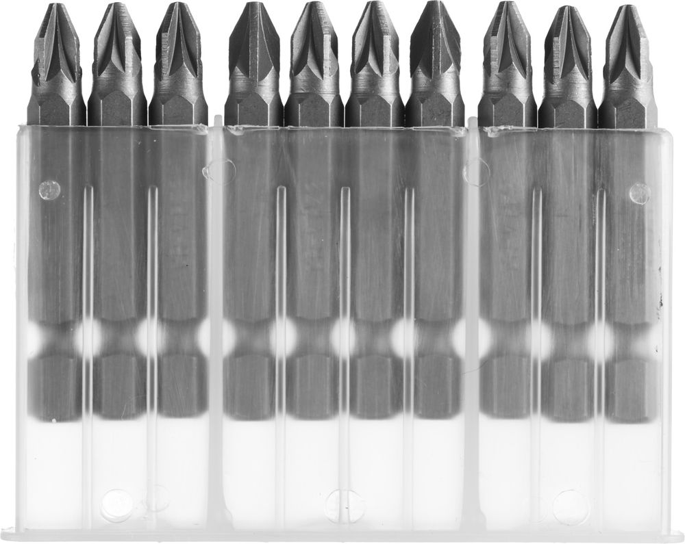 Биты PZ2, 50 мм, 10 шт MIRAX 26254-2-50-10