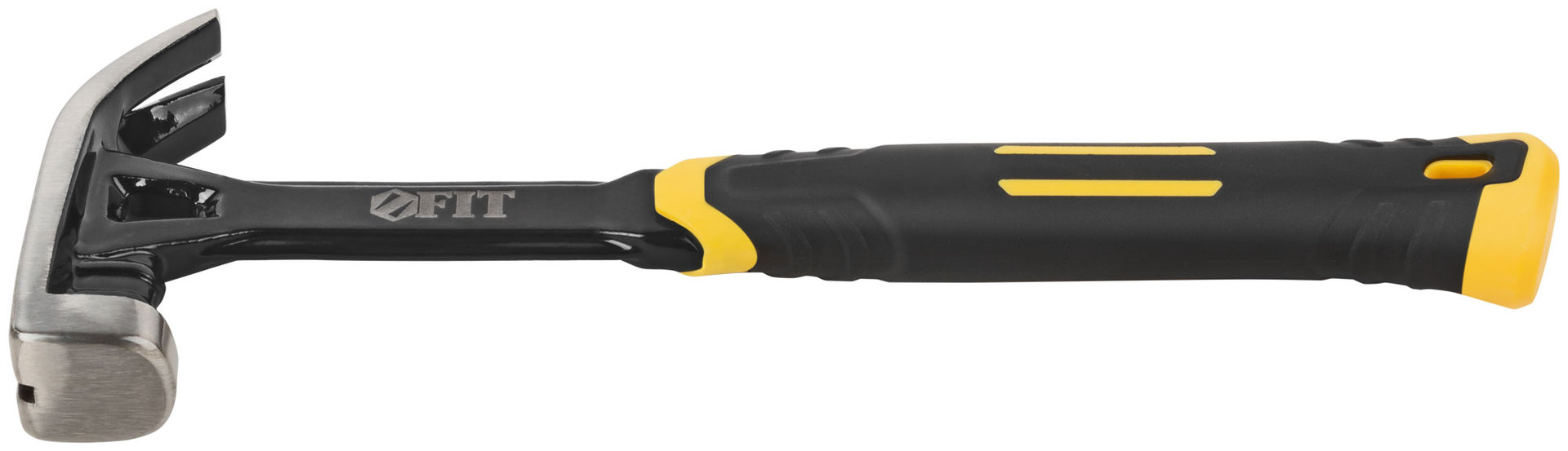 Молоток-гвоздодер, цельнометаллический Профи, 450 гр. (44796)