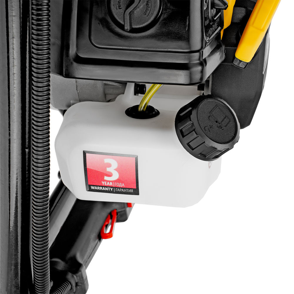 Мотобур DX-52, объем двигателя 52 см3, соединение 20 мм, без шнека Denzel (56001)