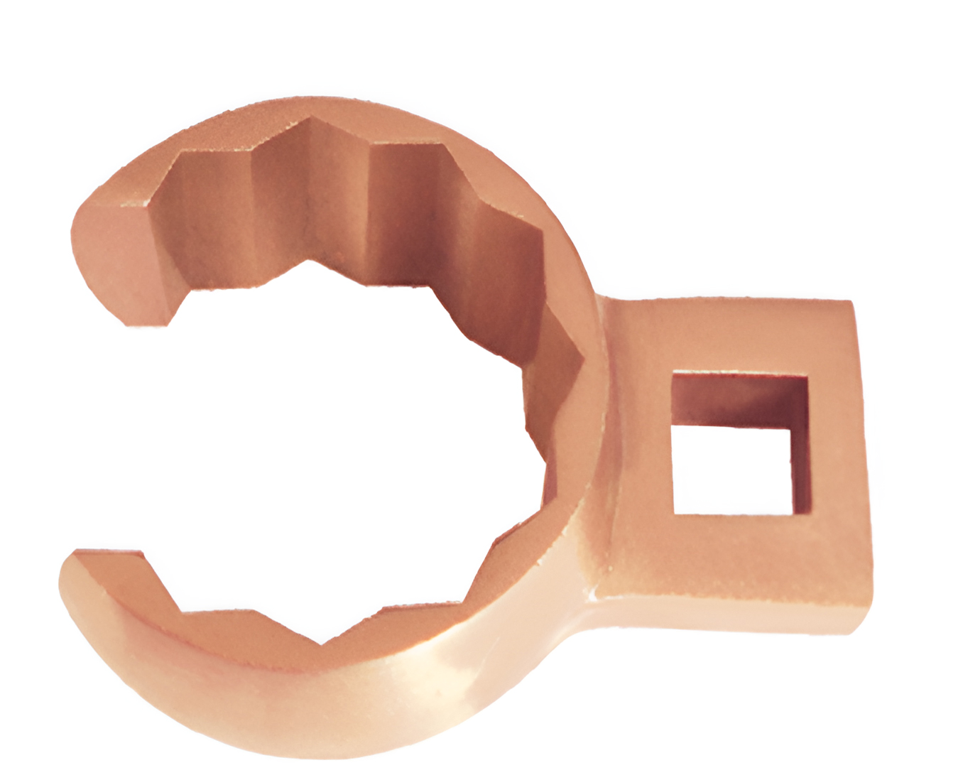 Насадка накидная с открытым зевом 1/21-5/16 искробезопасный сплав BeCu 164B-1024, HORTZ