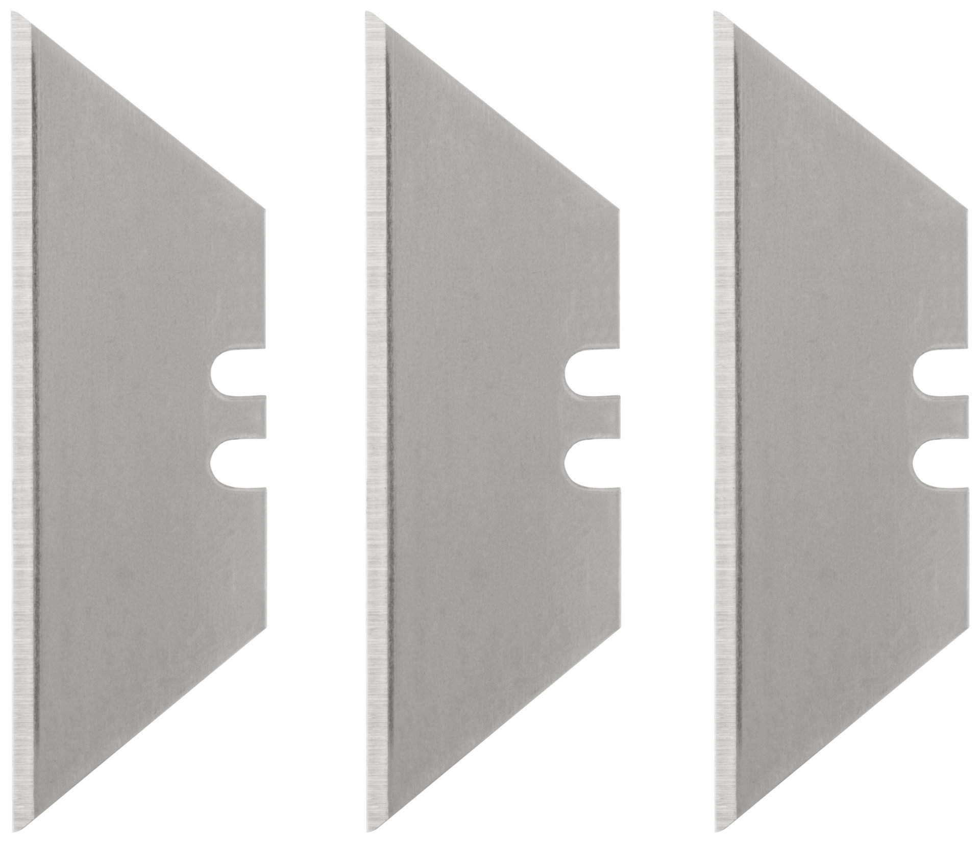 Нож для напольных покрытий серый, металлический корпус, кассета 4 лезвия (10342)