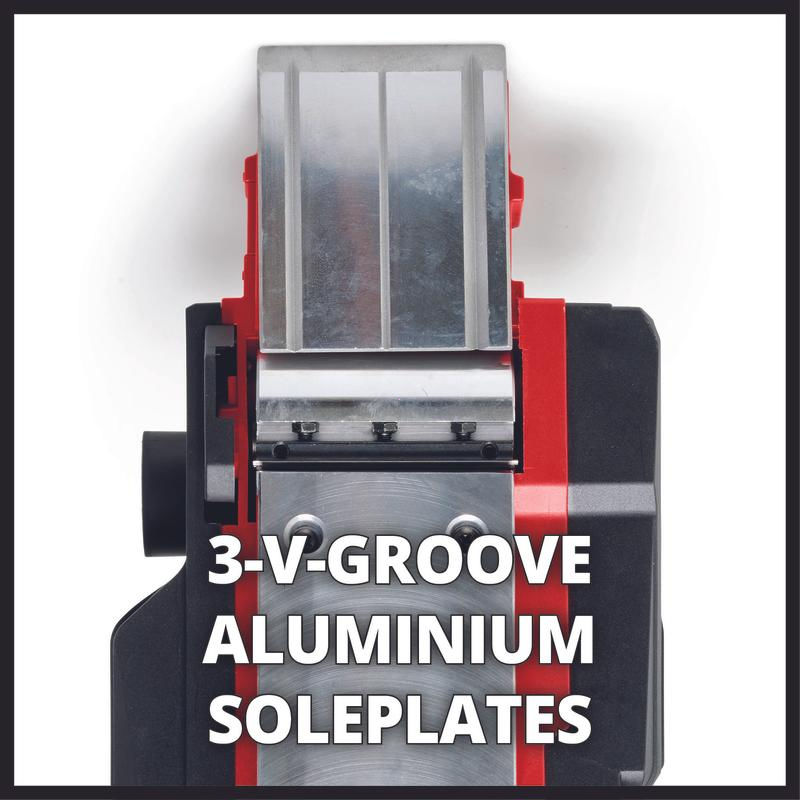 Рубанок Einhell TE-PL 920, 920Вт,15000об/мин,82мм,3.5мм,двустор.выброс стружки,2 упора в компл. (4345325)