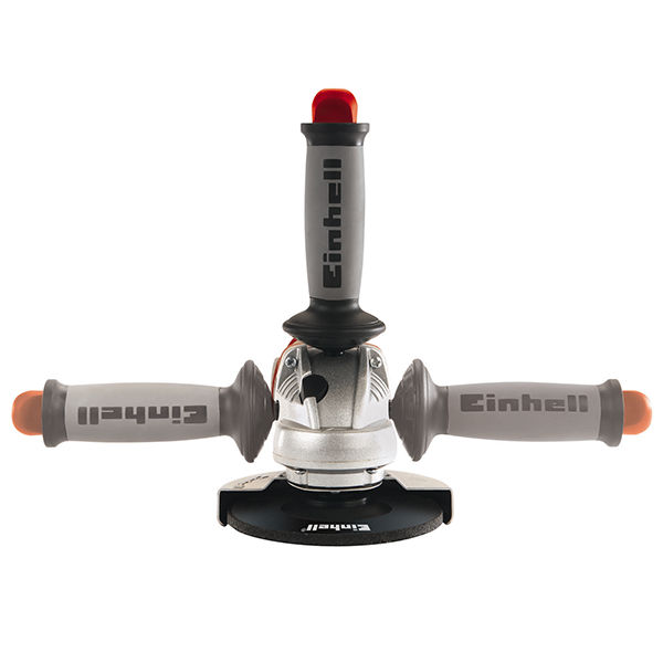 Шлифмашина угловая Einhell TE-AG 125 CE, 1100Вт,125мм,4-12т.об/мин,конст.эл-ка,Rat tail зад.рукоятка (4430860)