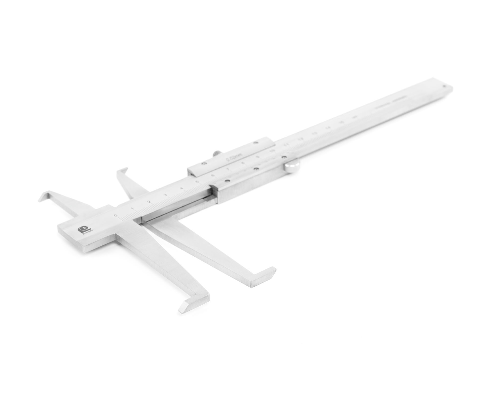 Штангенциркуль нониусный 10-150/18-150 0,02 для измерения внутр. канавок с лезвийными губками 145-202АК Guanglu